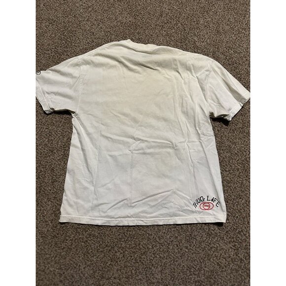 Vintage 2pac Thug Life T-Shirt Y2K Mens XL - Picture 2 of 3